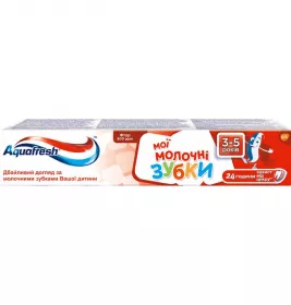 *Зубная паста Aquafresh Мои Молочные Зубки 3-5 лет 50 мл