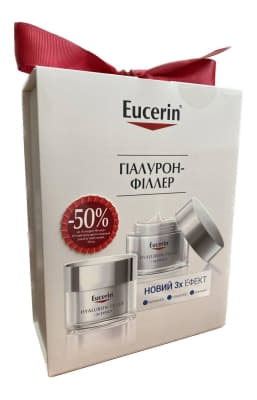 *Набор Eucerin 95680-57852: Гиалурон-Филлер ден. 63485 50мл+Гиалурон-филлер ночь 63486 50мл *Набор Eucerin 95680-57852: Гиалурон-Филлер ден. 63485 50мл+Гиалурон-филлер ночь 63486 50мл