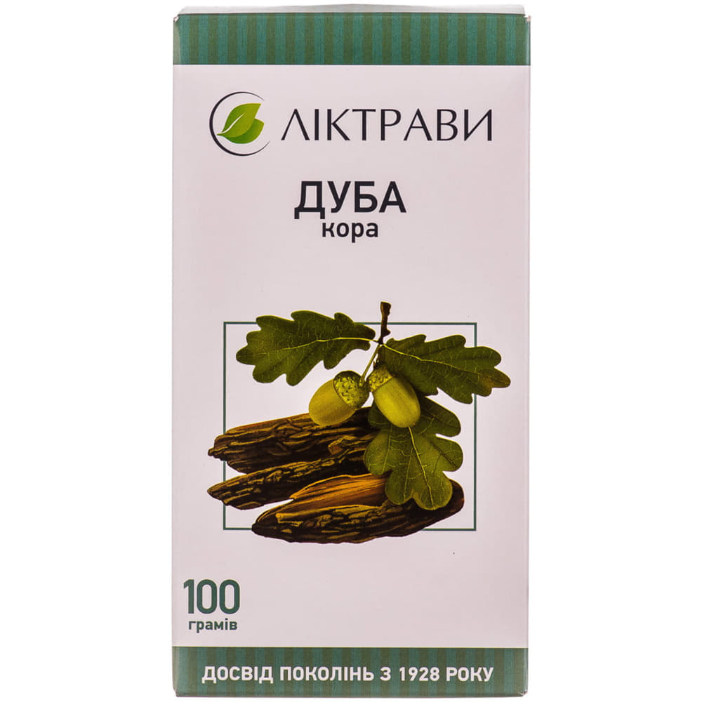 *Дуба кора Ліктрави 100г (дієт.доб.)