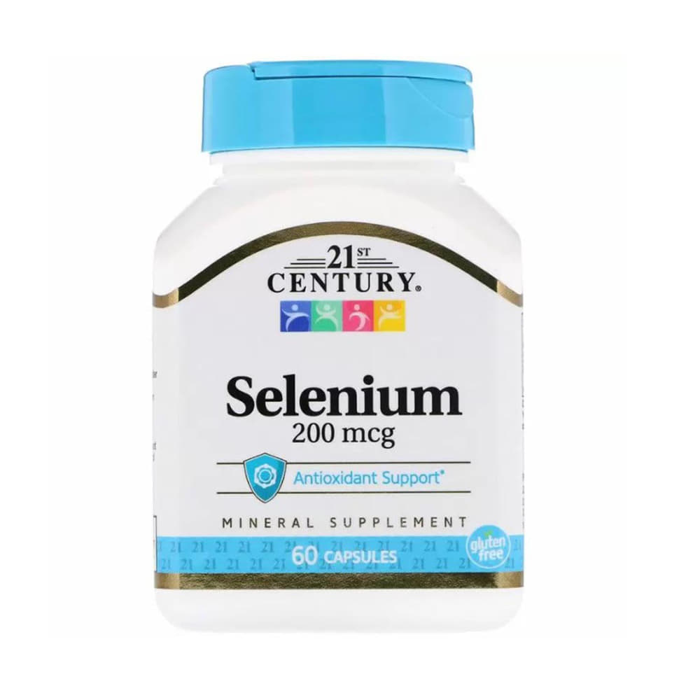 *Селен 21st Century 200мкг капс.№60
