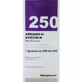 *Авецин-Н р-р д/ин. 400мг/250мл флак.250мл Фармасел
