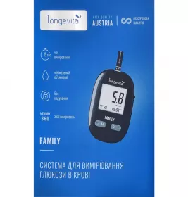 Глюкометр LONGEVITA Family