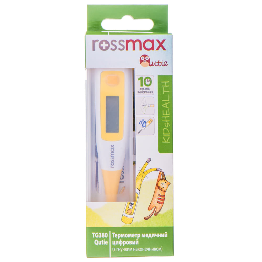 *Термометр Rossmax TG380 Qutie цифровой *Термометр Rossmax TG380 Qutie цифровой