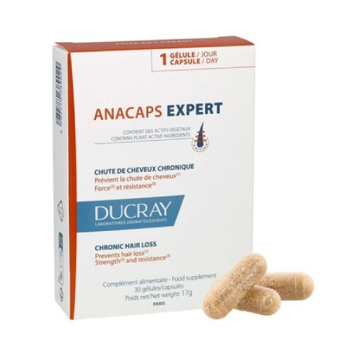 Анакапс Експерт Дюкрей проти хронічного випадіння волосся капс. №30