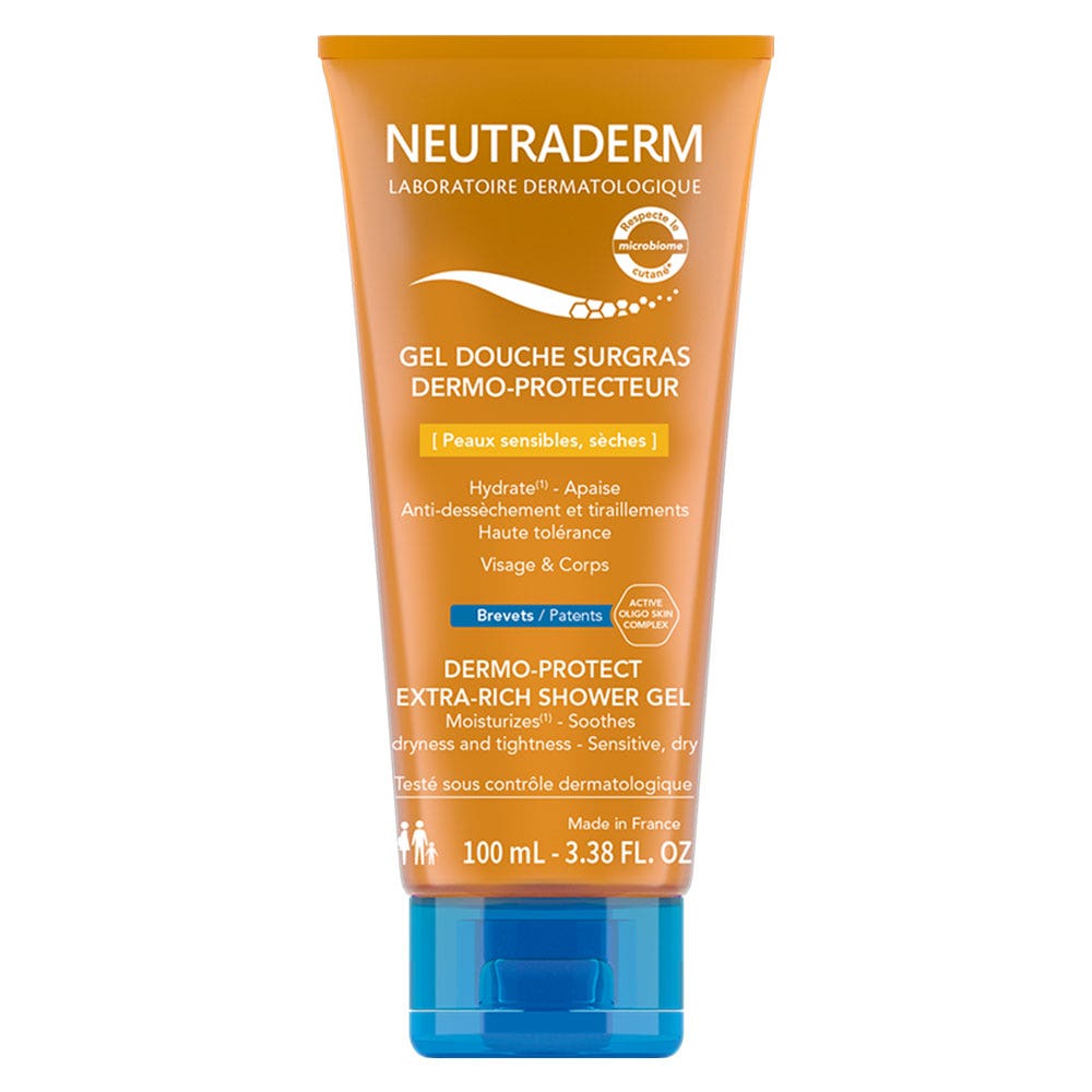 Гель NEUTRADERM для душа дермозащитный 100мл Гель NEUTRADERM для душа дермозащитный 100мл