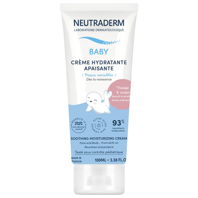 Крем NEUTRADERM БЕБИ успокаивающий увлажняющий 100мл Крем NEUTRADERM БЕБИ успокаивающий увлажняющий 100мл