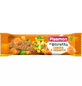 *Батончик Plasmon злаковий Морква - Апельсин 20 г