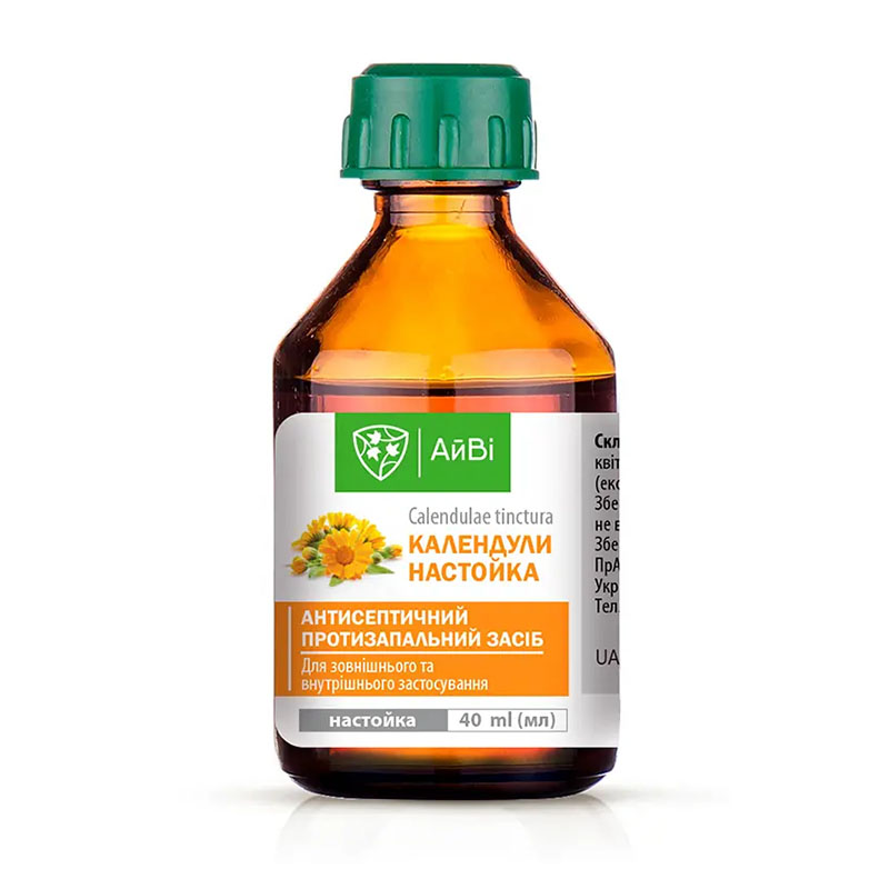 *Календулы настойка флак. 40мл ТМ АйВи