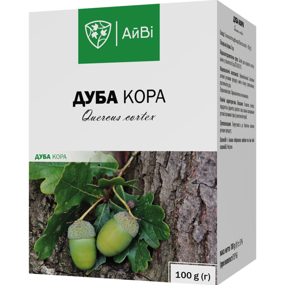 *Дуба кора 100г ТМ АйВи *Дуба кора 100г ТМ АйВи