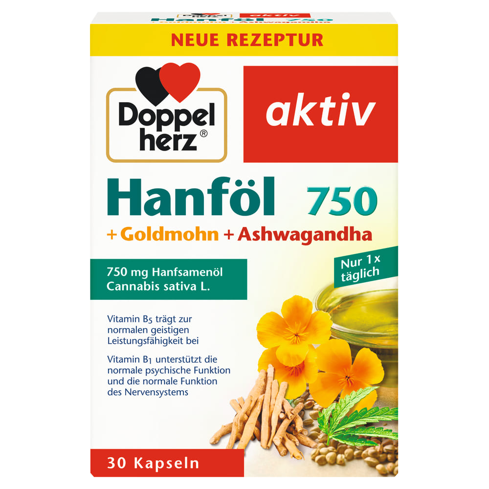 *Доппельгерц Актив Конопляна олія капс. №30