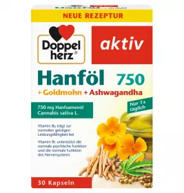 *Доппельгерц Актив Конопляна олія капс. №30
