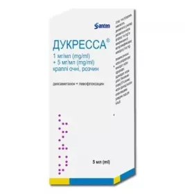 *Дукресса капли глаз. флак. 5 мл