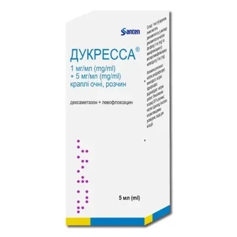 *Дукресса краплі очні. флак. 5 мл