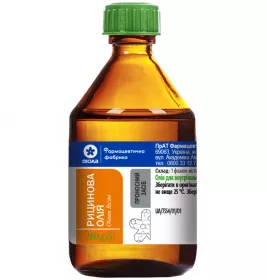 *Рицинова олія скл.флак. 100г Віола ТМ А+