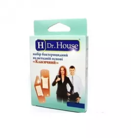 *Л/пласт H.Dr.House Набор пласт.нетканих медичних Класичний№15
