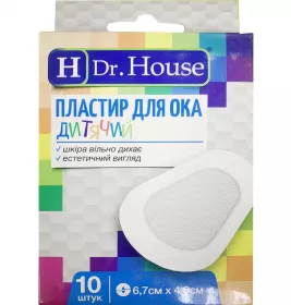*Л/пласт H.Dr.House д/глаз д/дет. №10