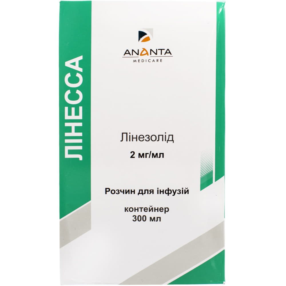 *Линесса р-р д/инф.2мг/мл 300мл фл.№1 *Линесса р-р д/инф.2мг/мл 300мл фл.№1