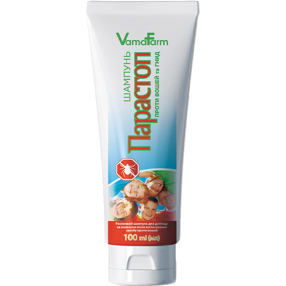 *Парастоп шампунь від вошей та гнід 100мл