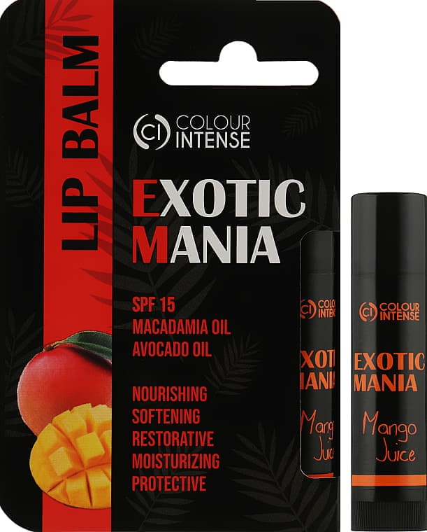 *Бальзам для губ Colour Intense Exotic Mania 02 Манго 5 г
