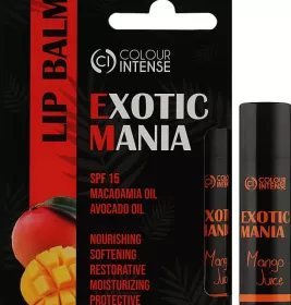 *Бальзам для губ Colour Intense Exotic Mania 02 Манго 5 г