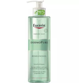 *Гель Eucerin 88982 ДермоПьюр Очищ. для лица и тела для проблемной кожи 400 мл