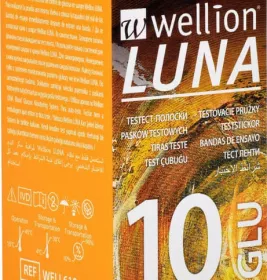 *Тест-смужки Wellion Luna для глюкометра №10 (Well610)