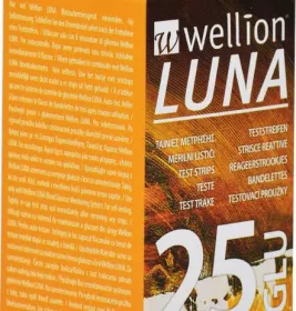 *Тест-смужки Wellion Luna для глюкометра №25 (Well612)