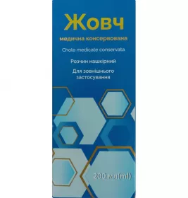 *Желчь медицинская консервированная раствор н/к фл. 200 мл