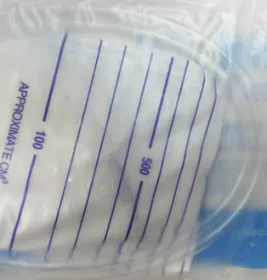 *Сечоприймач Dr. White із зворотним клапаном, Т-подібним зливом 2000 мл