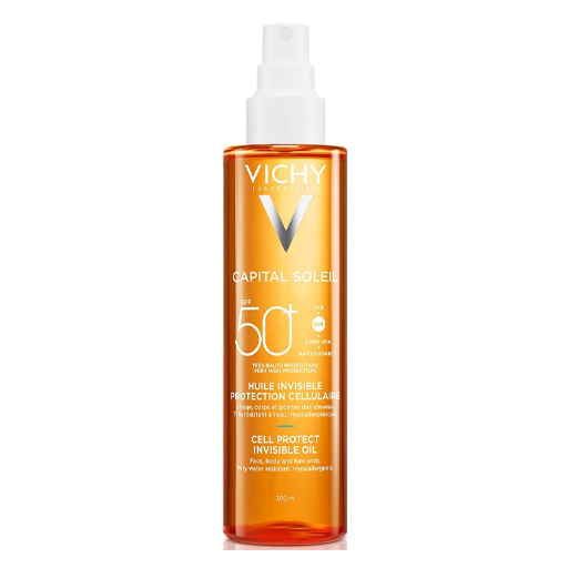 *Масло Vichy Капиталь Солей Солнцезащ для лица, тела, конч. волос SPF50+ 200 мл *Масло Vichy Капиталь Солей Солнцезащ для лица, тела, конч. волос SPF50+ 200 мл