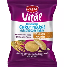 *Печиво DETKI VITAL з високим вмістом клітковини, без цукру 180 г