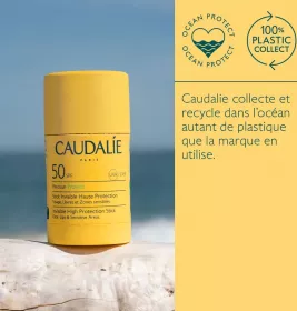 Средство Caudalie Vinosun Protect Солнцезащитный стик для лица и тела SPF50 15 г