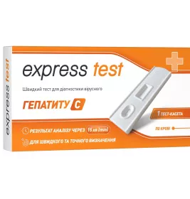 Тест-кассета Express Test Гепатит C