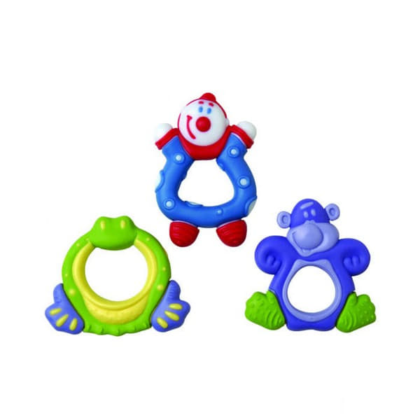 *Прорізувач Смішинка ассорт. Nuby 457