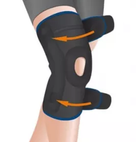 *Ортез на колінний суглоб Orliman чорний довгий 7120/3