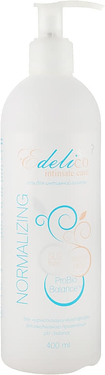 *Гель Edelico Intimate Care Normalizing для інтимної гігієни для нормалізації мікрофлори 300мл