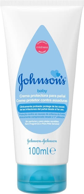 *Дитячий крем Johnsons Baby під підгузок 100 мл