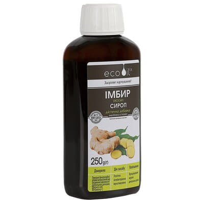 *Имбирь-Экооил сироп фл. 250г