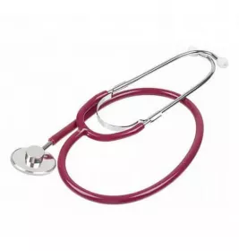 *Стетоскоп бордовий одноловчастий WS-1