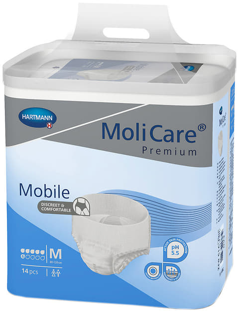 *Трусы поглощающие Hartmann MoliCare Premium Mobile для взрослых р. M №14 *Трусы поглощающие Hartmann MoliCare Premium Mobile для взрослых р. M №14