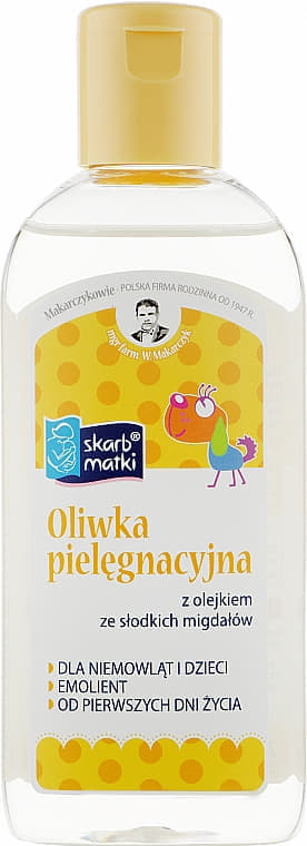 *Масло для ухода Skarb Matki с маслом сладкого миндаля 200мл *Масло для ухода Skarb Matki с маслом сладкого миндаля 200мл