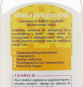 *Олія для догляду Skarb Matki з маслом солодкого мигдалю 200мл