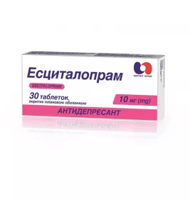 *Есциталопрам табл. в/о 10мг №30