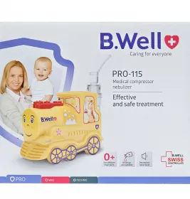 *Інгалятор B.Well PRO-115 компресорний