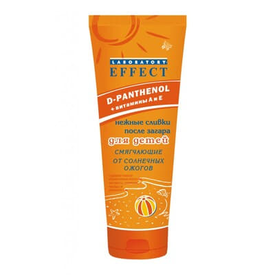 *Вершки ніжні Фітодоктор Лабораторія-Ефект після засмаги для дітей 100 мл