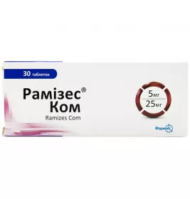 *Рамізес Ком-Фармак табл. 5мг/12,5мг №30