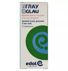 *Бглау краплі очні р-н 2 мг/мл фл. 5 мл