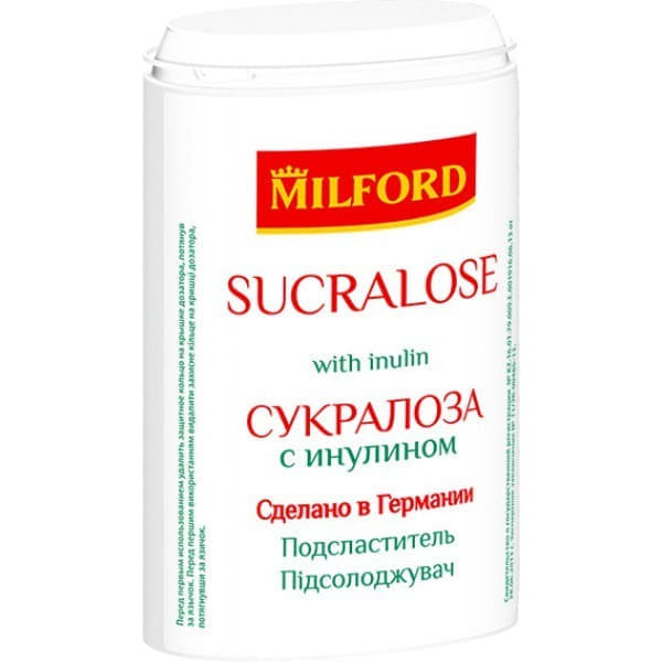 *Заменитель сахара Milford Сукралоза с инулином табл. №370 *Заменитель сахара Milford Сукралоза с инулином табл. №370