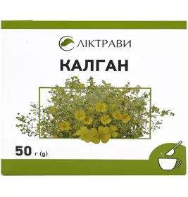 *Калган кореневища 100г Ліктрави