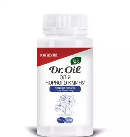 *Олія чорного кмину Dr. Oil капс. 500 мг №60